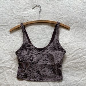 Lululemon align tank crushed velvet in French press 6